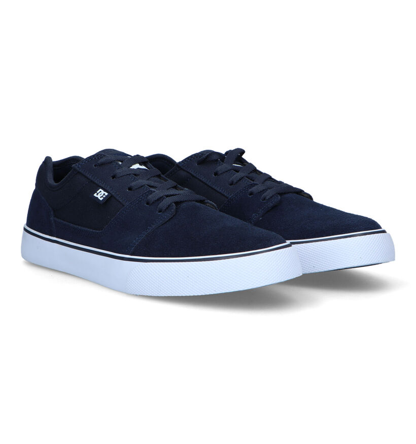 DC Shoes Tonik Baskets en Bleu pour hommes (320702) - pour semelles orthopédiques