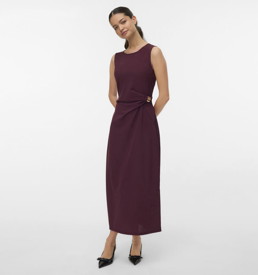 Vero Moda Hosanna 7/8 Robe en Bordeaux pour femmes (365659)