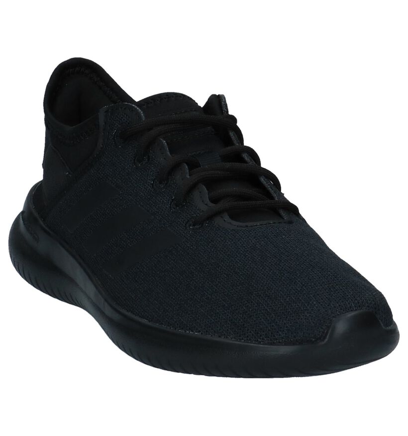 adidas Cloudfoam Zwarte Sneakers in stof (221612)