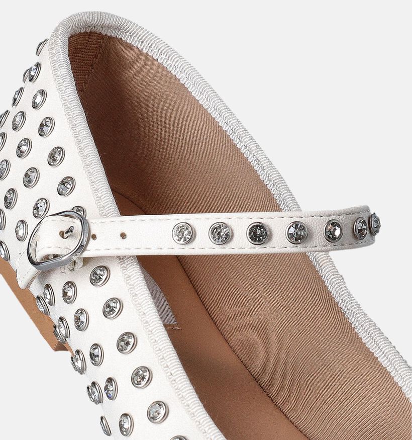 Steve Madden Vinetta Ballerina's Wit voor dames (357619)