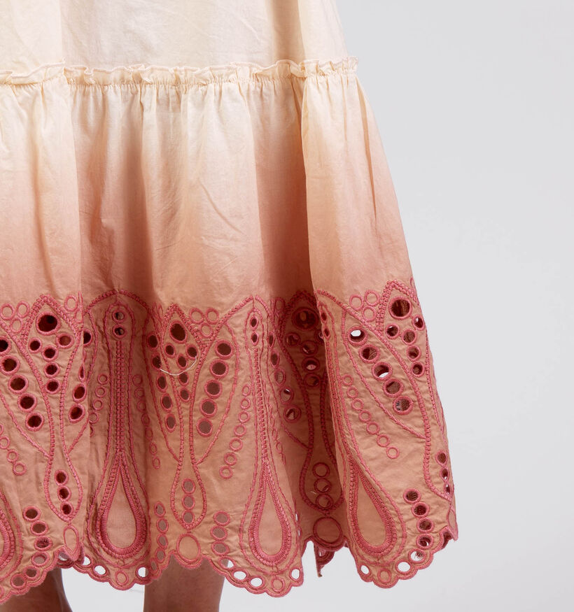 Rue Mazarine Playa Beige/Oudroze Lange Jurk voor dames (375870)