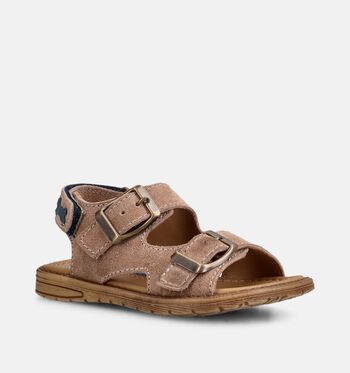 STONES and BONES Sandales Marron/Bleu