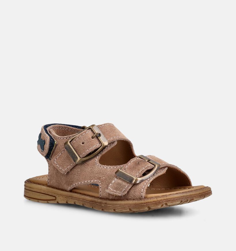 STONES and BONES Dardo Sandales en Marron pour gar&ccedil;ons (373067)