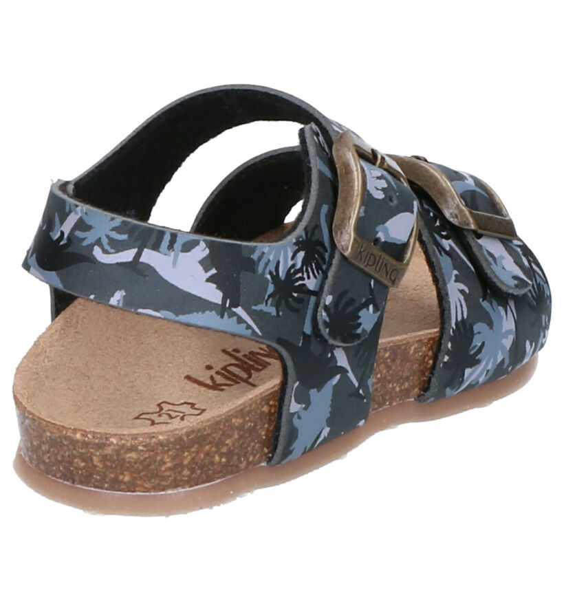 Kipling Gobi Zwarte Sandalen in kunstleer (273242)