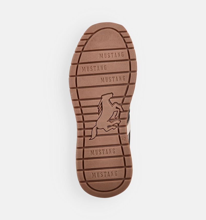 Mustang Chaussures &agrave; lacets en Marron pour hommes (372956) - pour semelles orthop&eacute;diques