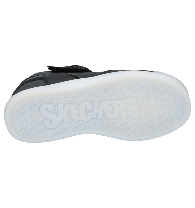 Skechers Energy Lights Baskets en Noir en simili cuir (256240)