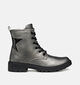 Geox Casey Chaussures hautes en Argent pour filles (360381) - pour semelles orthopédiques