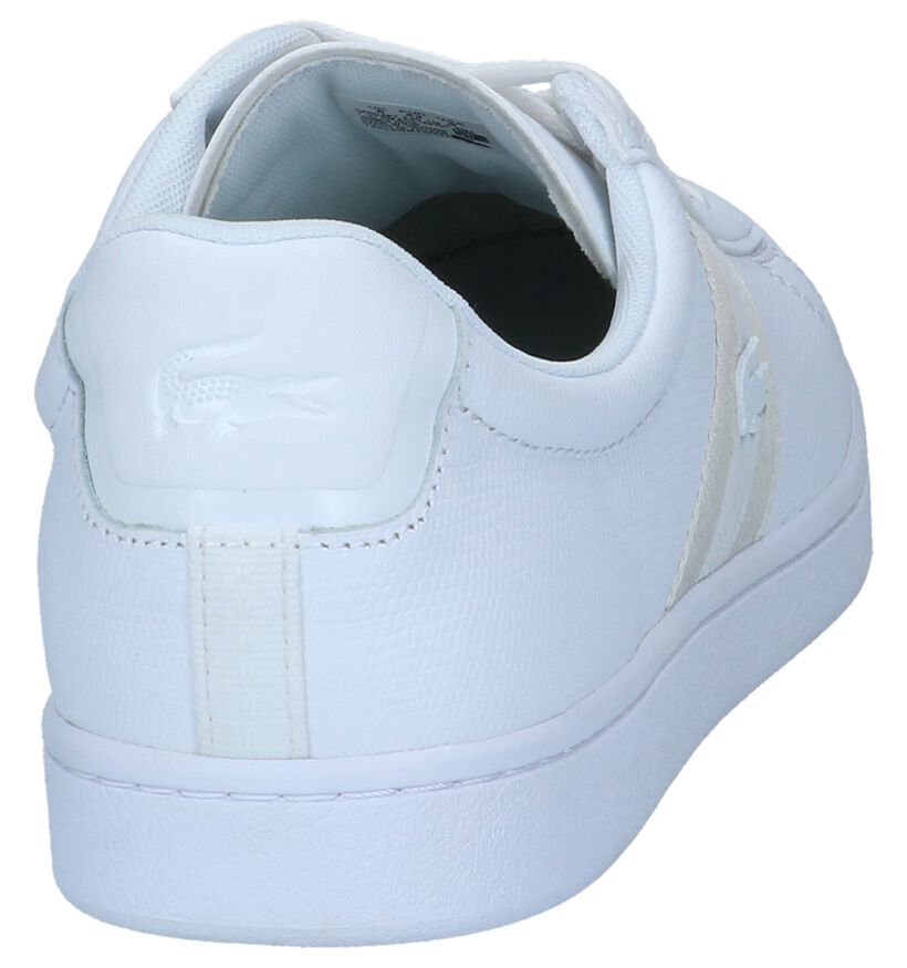 Witte Sneakers Lacoste Carnaby Evo in leer (239371)