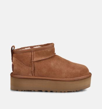 UGG Ultra Mini Boots SAN SAND/CHESTNUT/LIGHT BRONZE