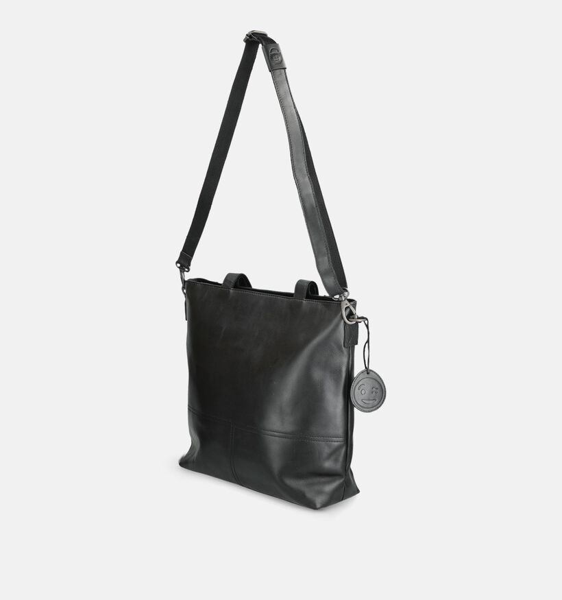 Saccoo Compras Sac &agrave; bandouli&egrave;re en Noir pour femmes (381765)
