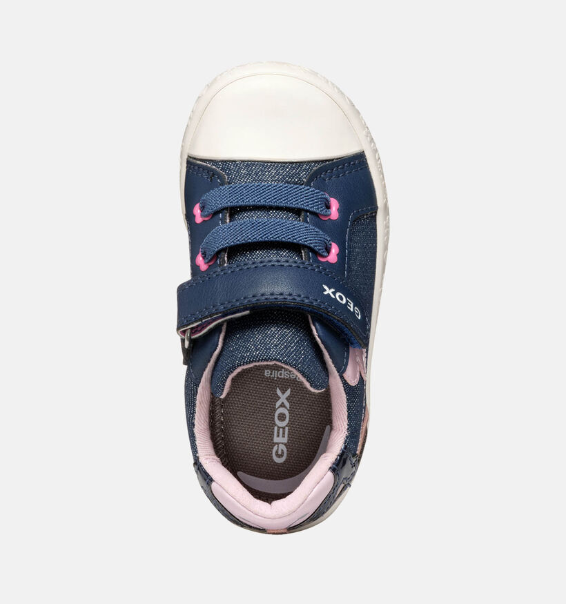Geox Gisli Blauwe Babyschoentjes voor meisjes (356402) - geschikt voor steunzolen