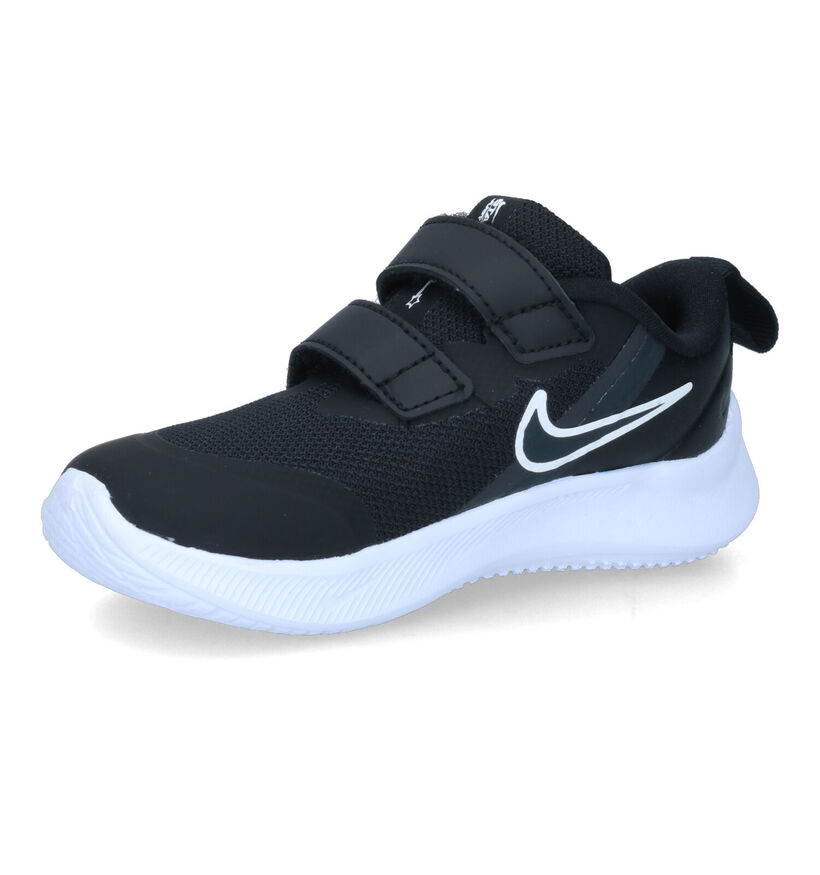 Nike Star Runner 3 TD Baskets en Noir en textile (325348)