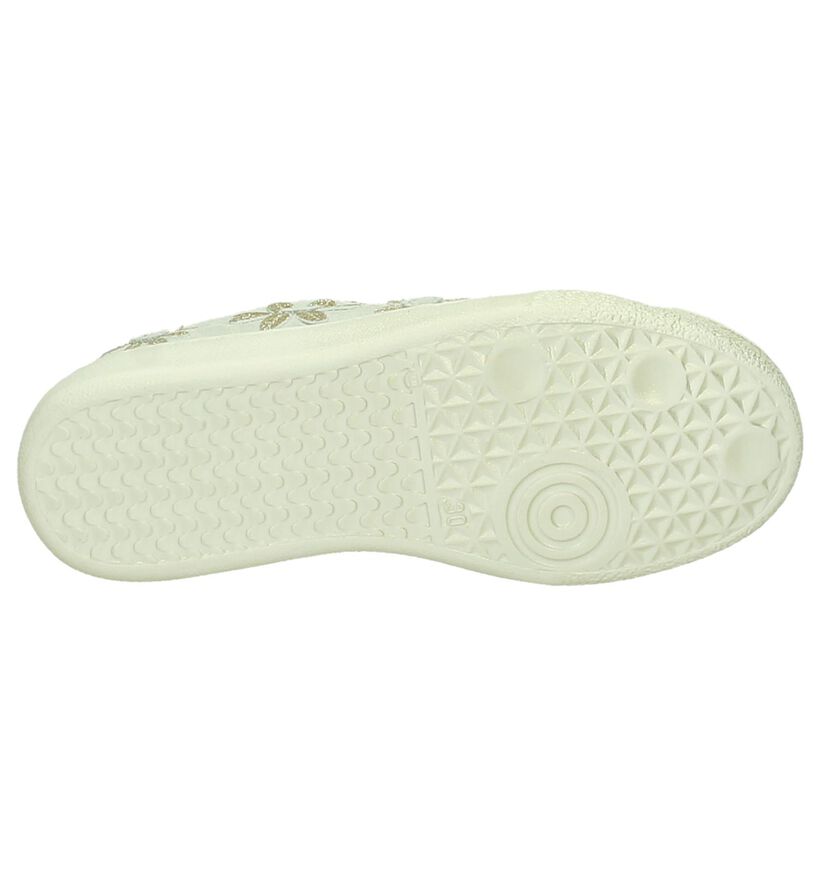 Lunella Baskets basses en Beige clair en daim (190511)