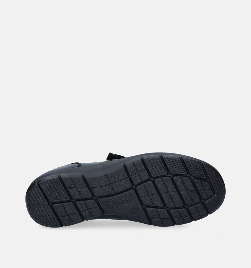 G-Comfort Zwarte Velcroschoenen voor dames (355127) - geschikt voor steunzolen