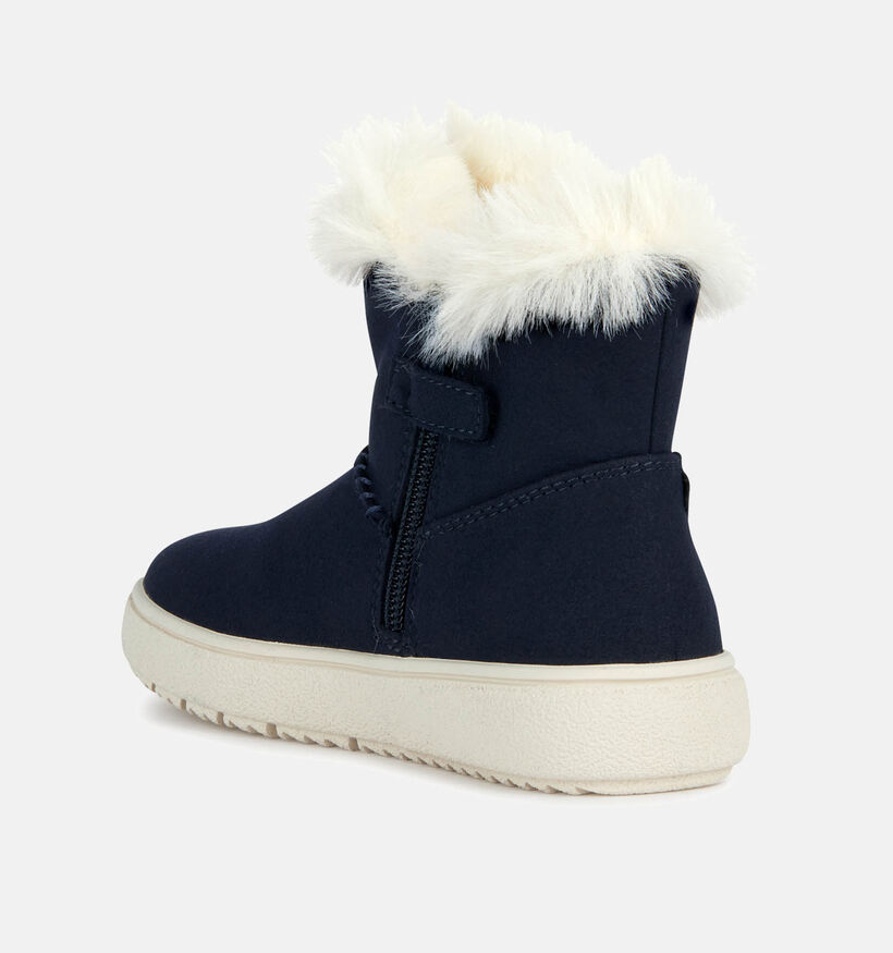 Geox Theleven Boots en Bleu pour filles (345916) - pour semelles orthopédiques
