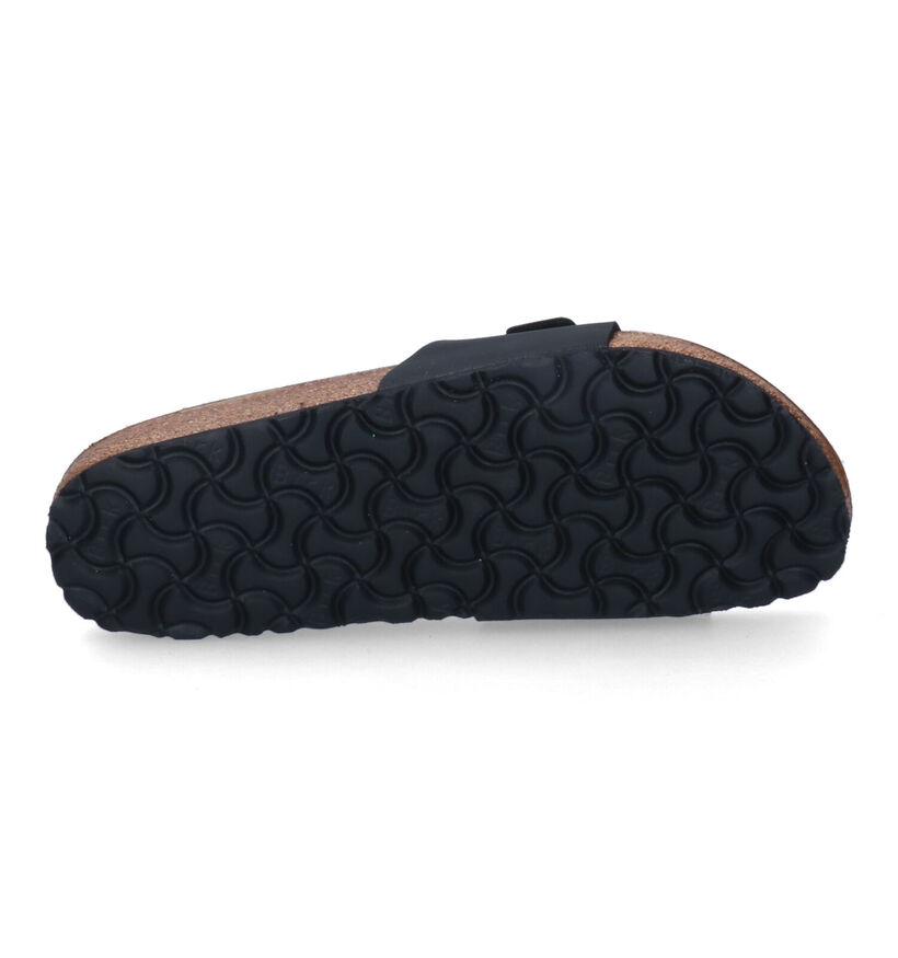 Birkenstock Madrid Nu-pieds en Noir pour femmes (302977)