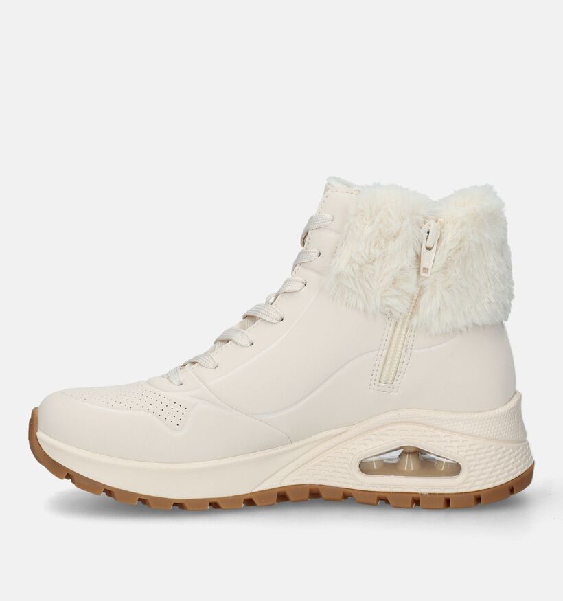 Skechers Uno Rugged Fall Air Baskets en Écru pour femmes (345125)