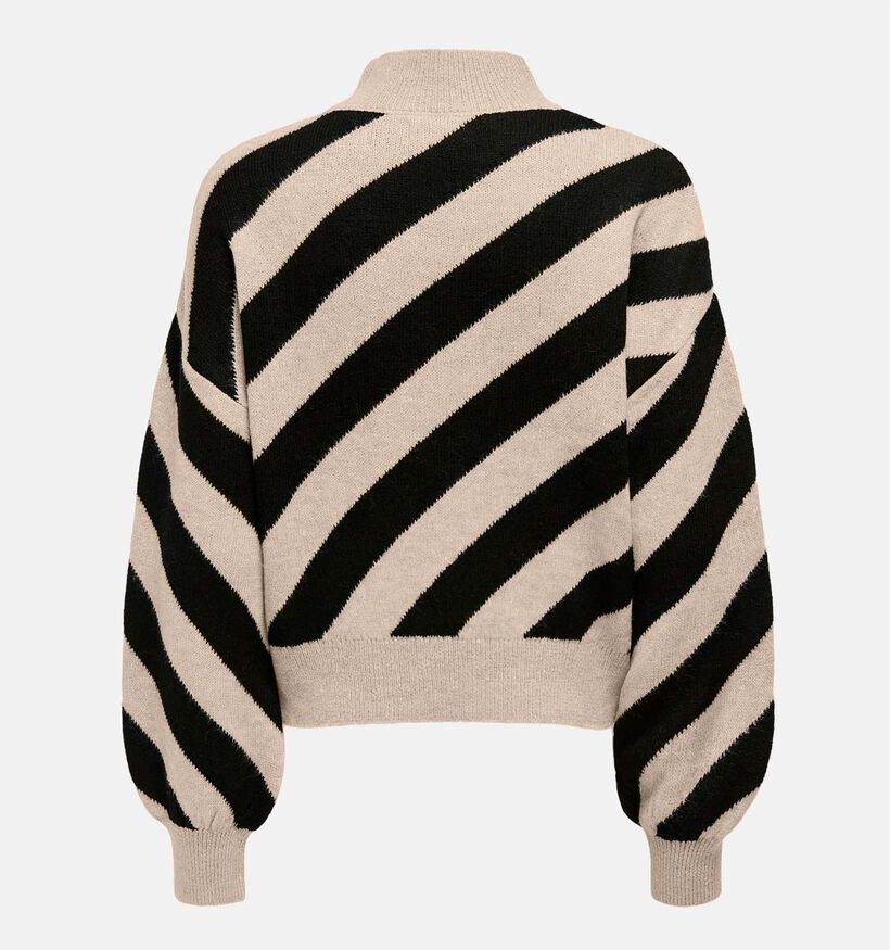 JDY Klara Pull rayé en Vert pour femmes (337238)
