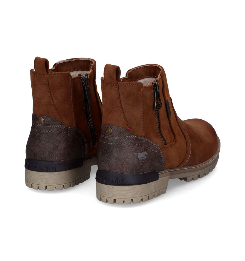 Mustang Cognac Boots voor heren (313565)