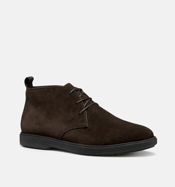 Geox Spherica Mid Geklede schoenen Bruin