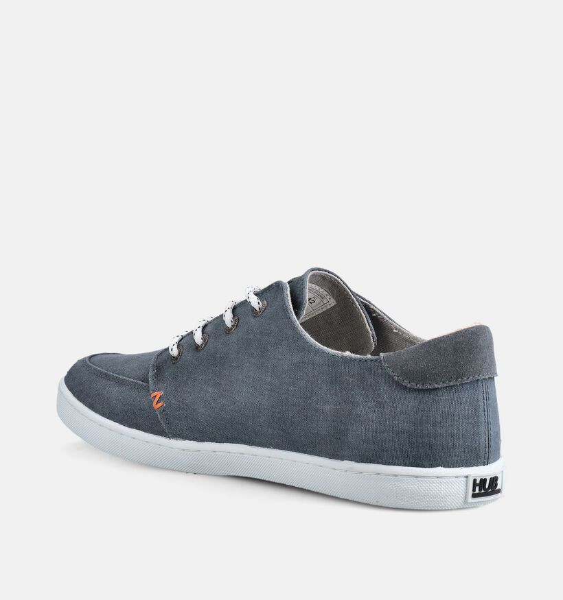 Hub BOSS Blauwe Veterschoenen voor heren (369578) - geschikt voor steunzolen