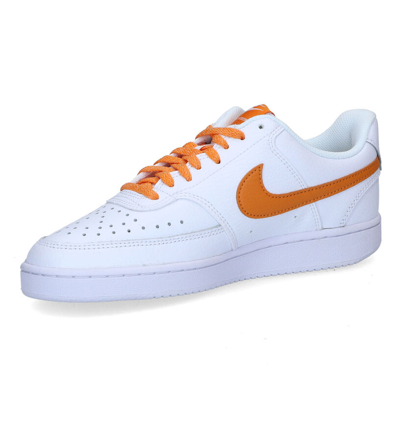 Nike Court Vision Low Baskets en Blanc pour femmes (347839)