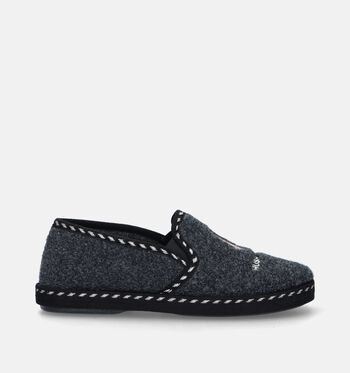 Pantoffels grijs