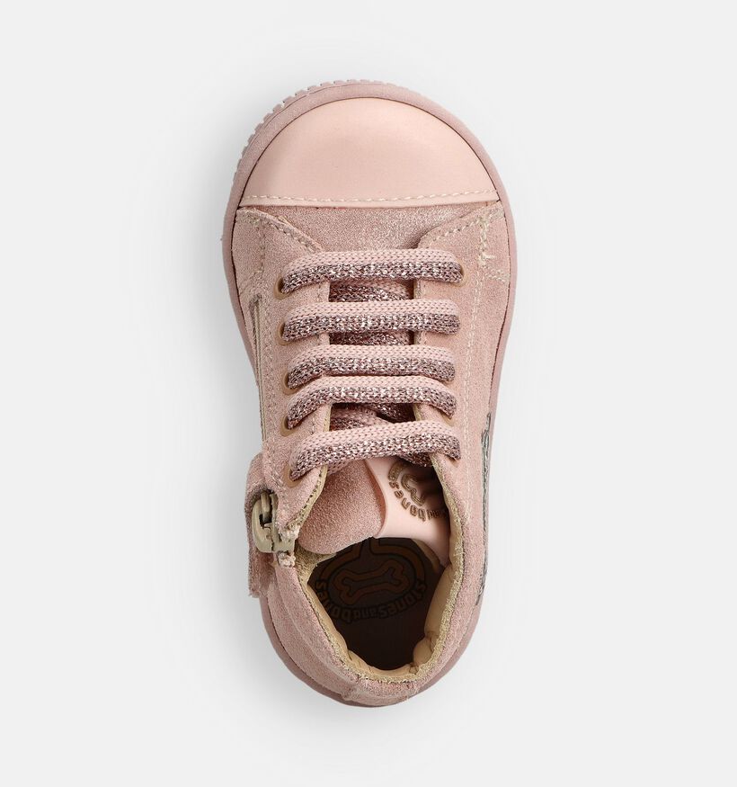 STONES and BONES Naja Roze Babyschoenen voor meisjes (362039) - geschikt voor steunzolen