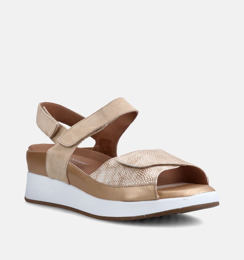 Piesanto Beige Sandalen voor Steunzolen voor dames (373793) - geschikt voor steunzolen