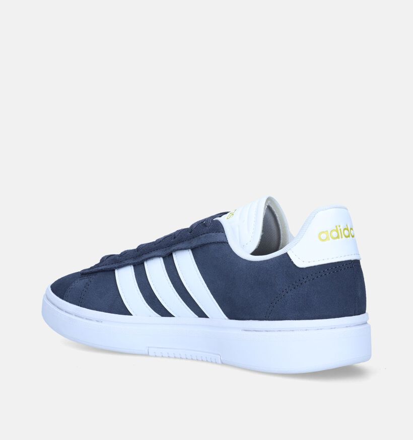 adidas Grand Court Alpha Baskets en Bleu pour garçons, hommes (341486)