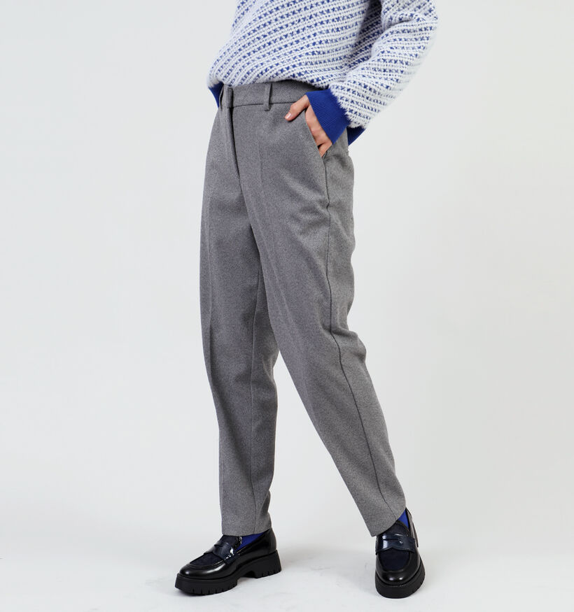 Vila Hyborn Pantalon habill&eacute; en Gris pour femmes (349437)