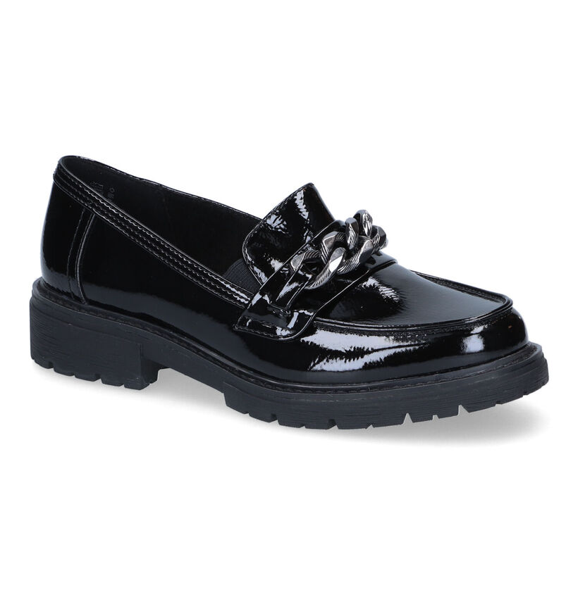Jana Chaussures confort en Noir en verni (317957)