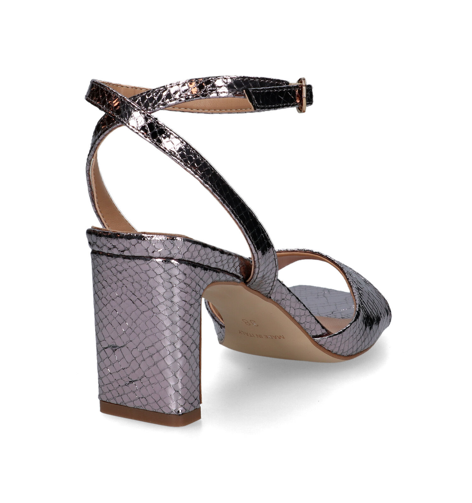 Hampton Bays Gold Rose Sandalen Met Hak Dames Sandalen Online op TORFS.BE