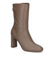 NeroGiardini Beige Korte Laarzen in leer (314555)