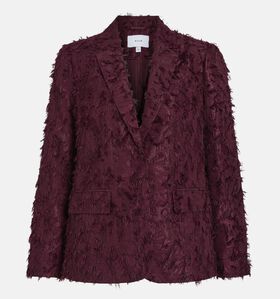 Vila Wagne Bordeaux Blazer voor dames (365591)