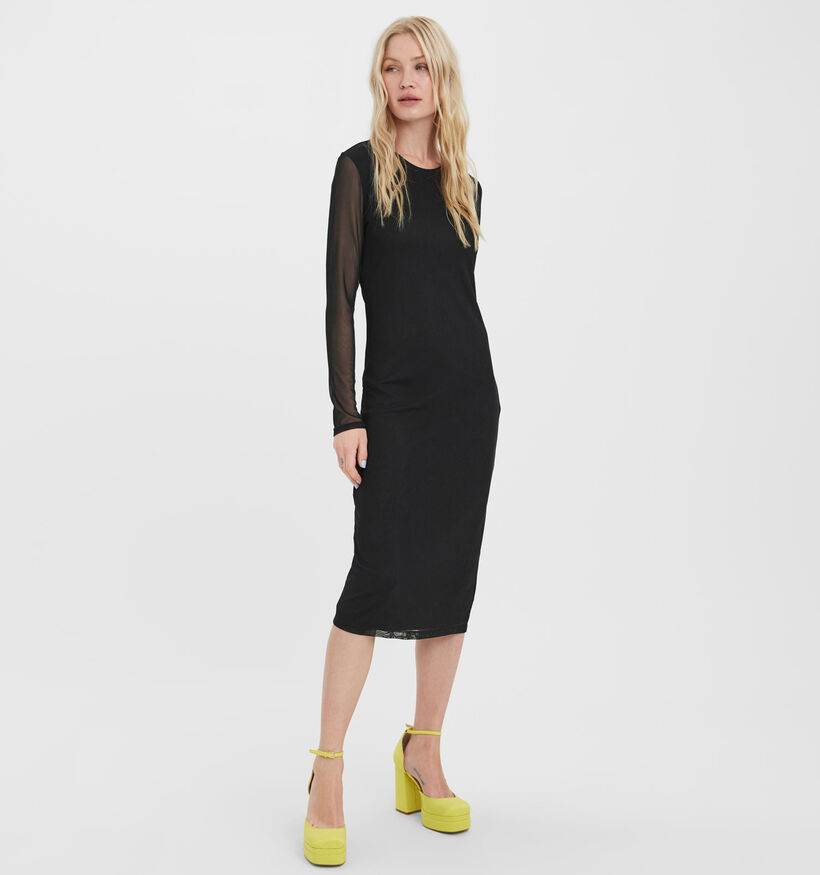 Vero Moda Bella Zwarte Jurk (326131)