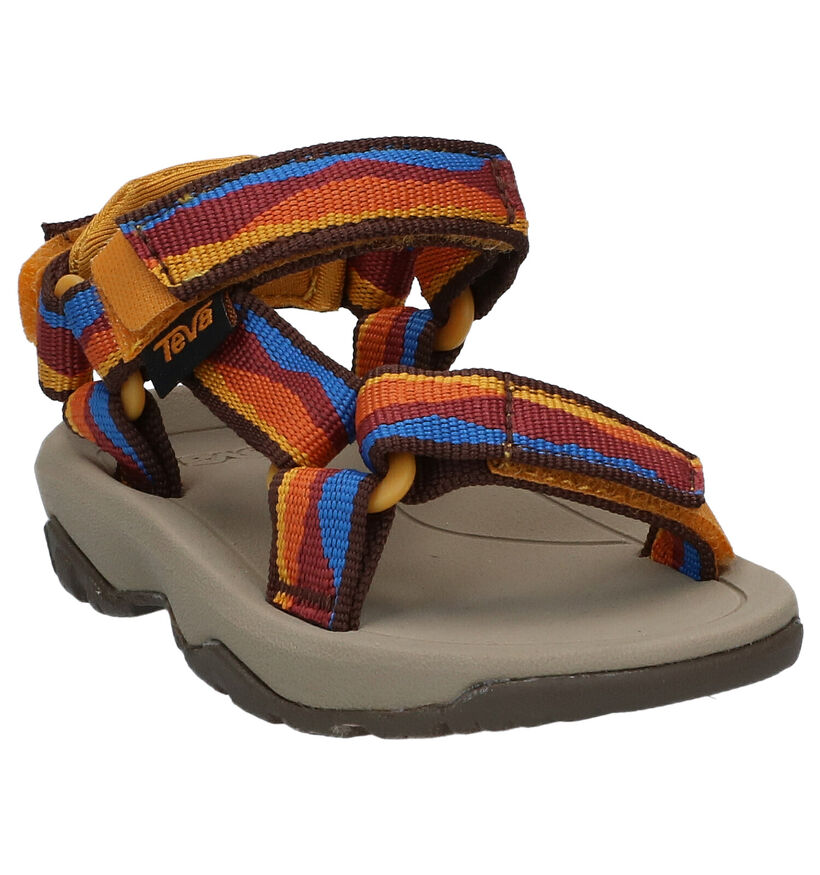 Teva Hurricane Blauwe Sandalen in stof (286623)