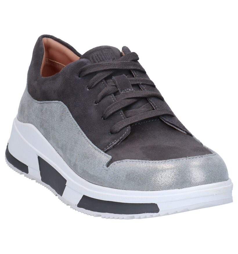 FitFlop Freya Witte Sneakers in daim (267624)