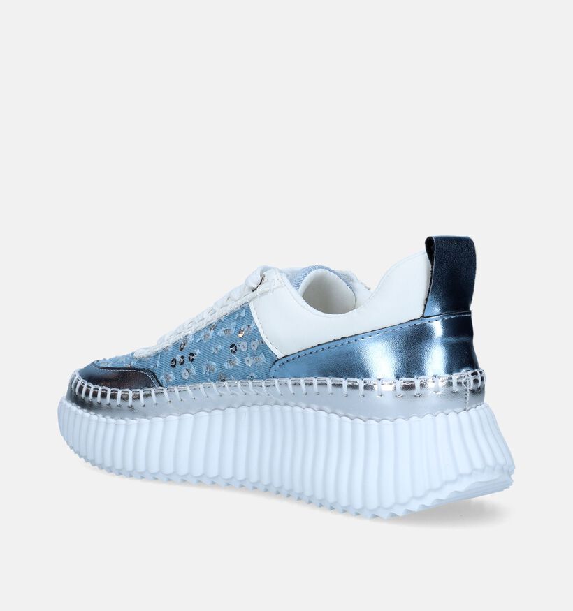 La Strada Baskets casual en Bleu pour femmes (337440)