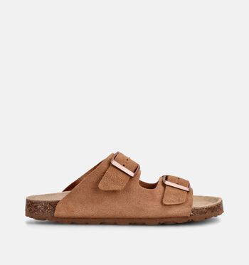 Milo & Mila Nu-pieds Beige/Marron