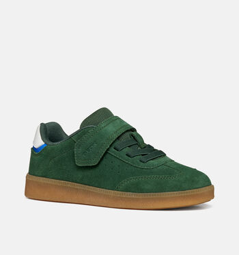 Geox Respira Low Sneakers Groen