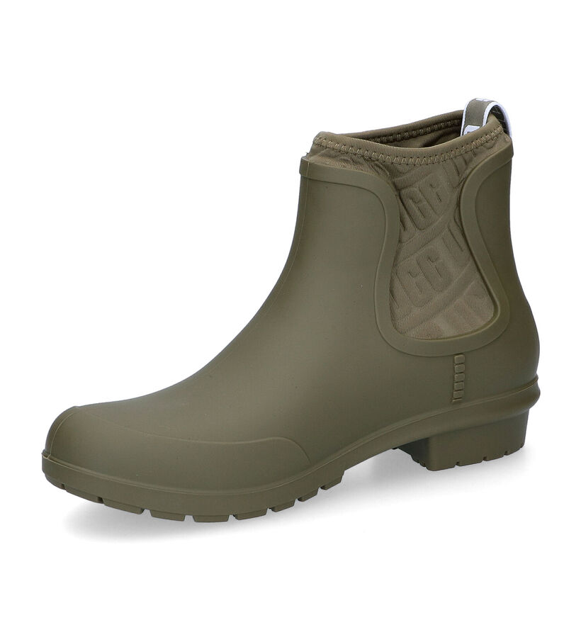 UGG Chevonne Bottes de pluie en Vert kaki en synthétique (294546)