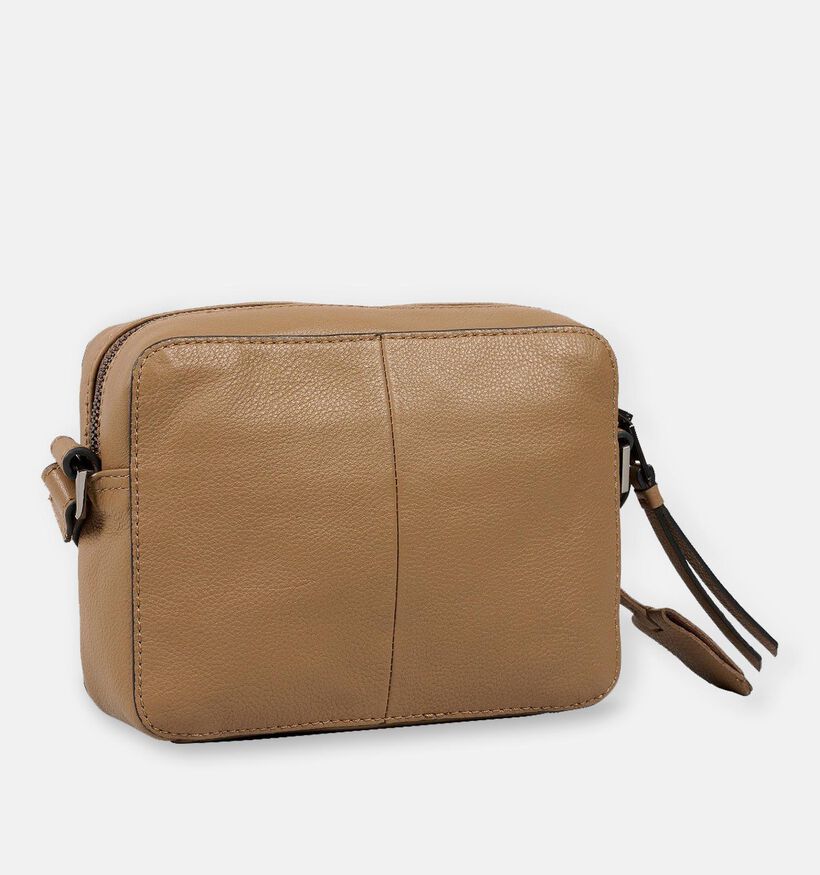 Burkely Sac porté croisé en Taupe pour femmes (333344)