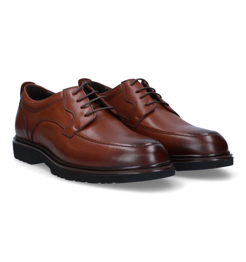 Berkelmans Arunga Chaussures classiques en Cognac pour hommes (323074)