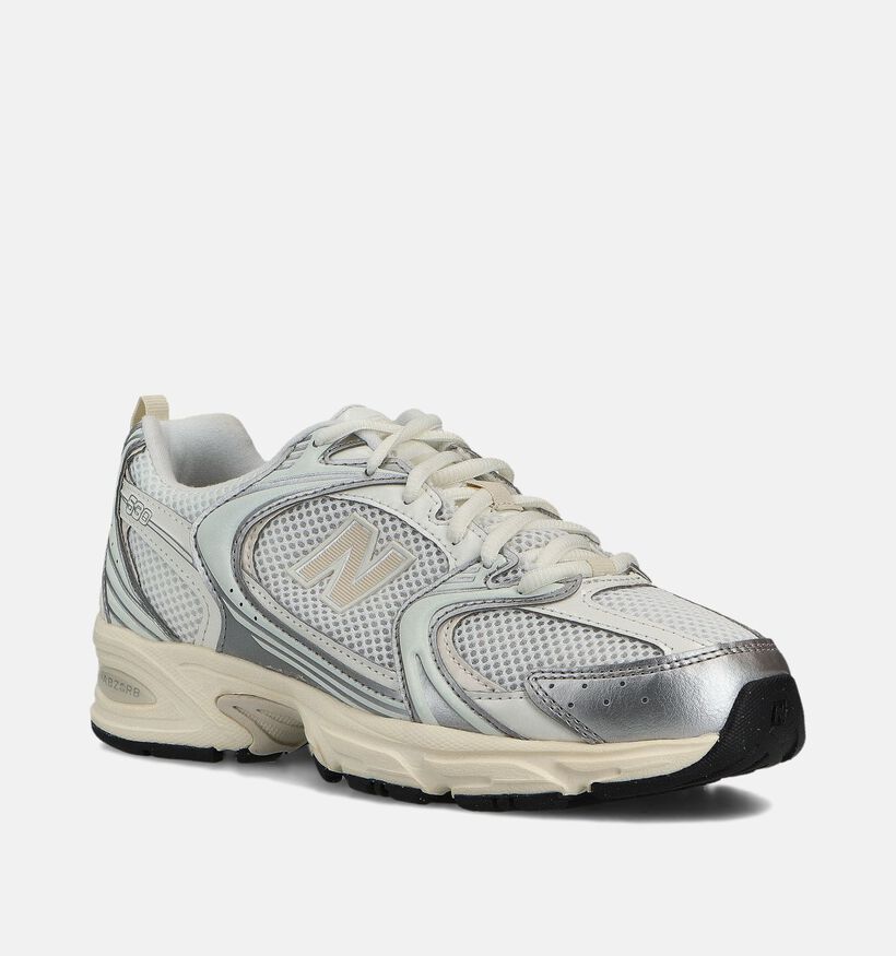 New Balance U 530 Baskets sportives en Blanc pour femmes (358221) - pour semelles orthopédiques