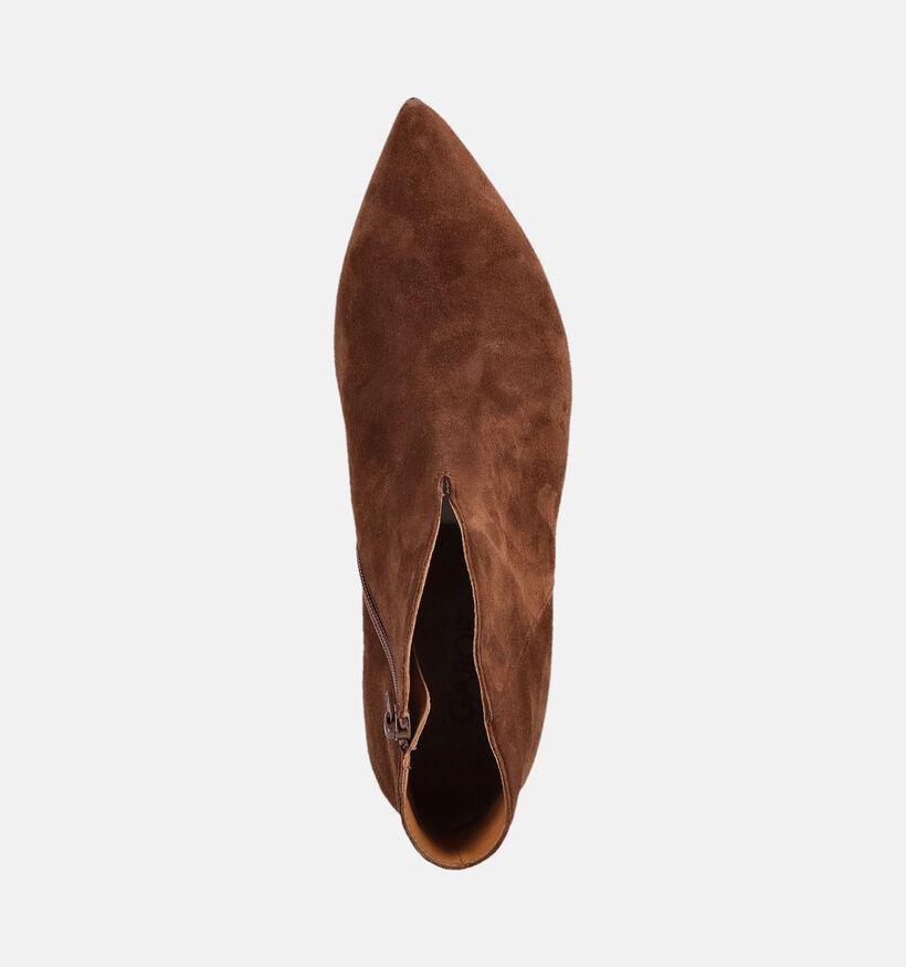 Gabor Comfort Bottines &agrave; talons en Marron pour femmes (380058)