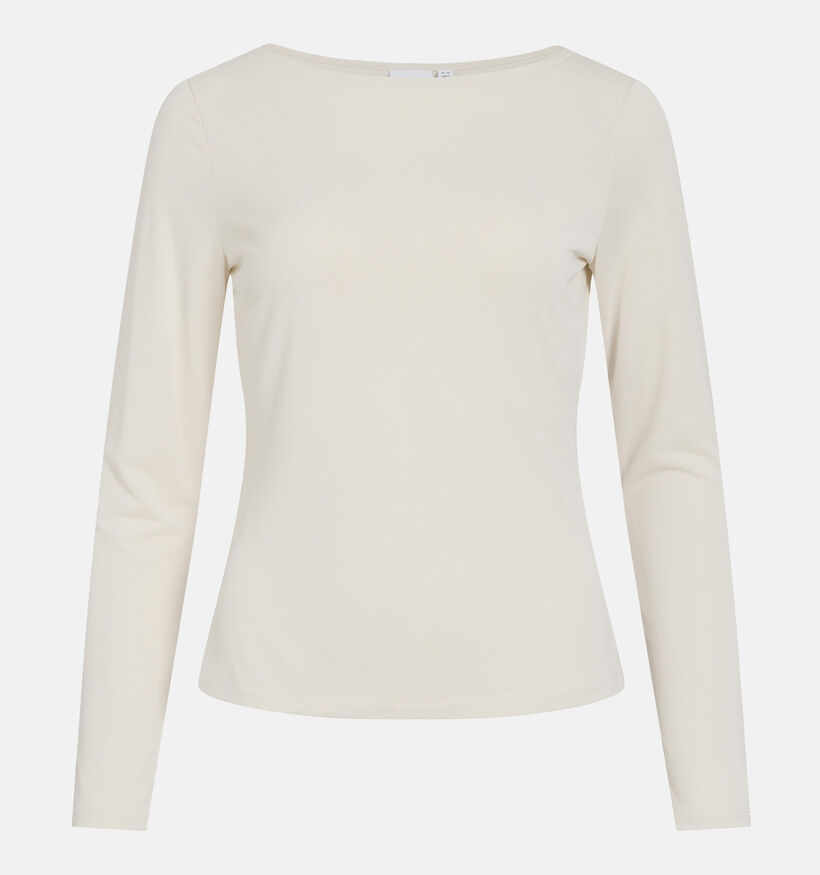 Vila Modala Longsleeves en Beige pour femmes (378457)