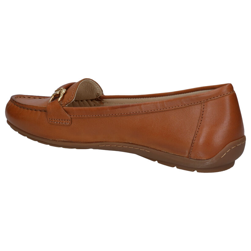 River Woods Loafers en Cognac en cuir (289205)