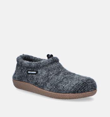 Giesswein Pantoufles Bleu/Rouge/Gris