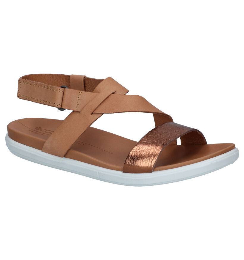 Ecco Simpil Sandales en Cognac pour femmes (287288)